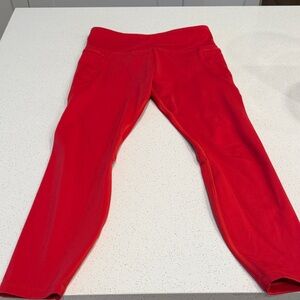 Lorna Jane Vibrant Red Leggings